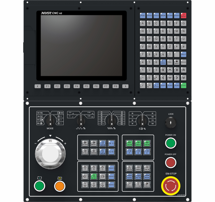 A6 10.4寸车床复合型加工中心数控系统（横式）A6KDL-T